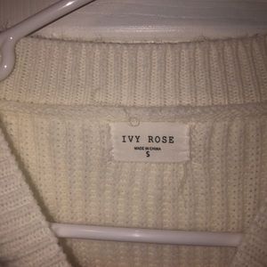 Rainbow sweater size small